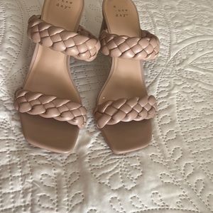 Nude Heeled Sandal